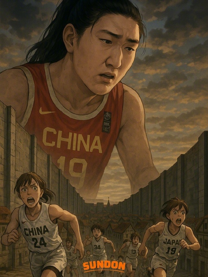進(jìn)擊的巨人既視感??張子宇兩戰(zhàn)日本無(wú)人能擋 對(duì)方球員落荒而逃