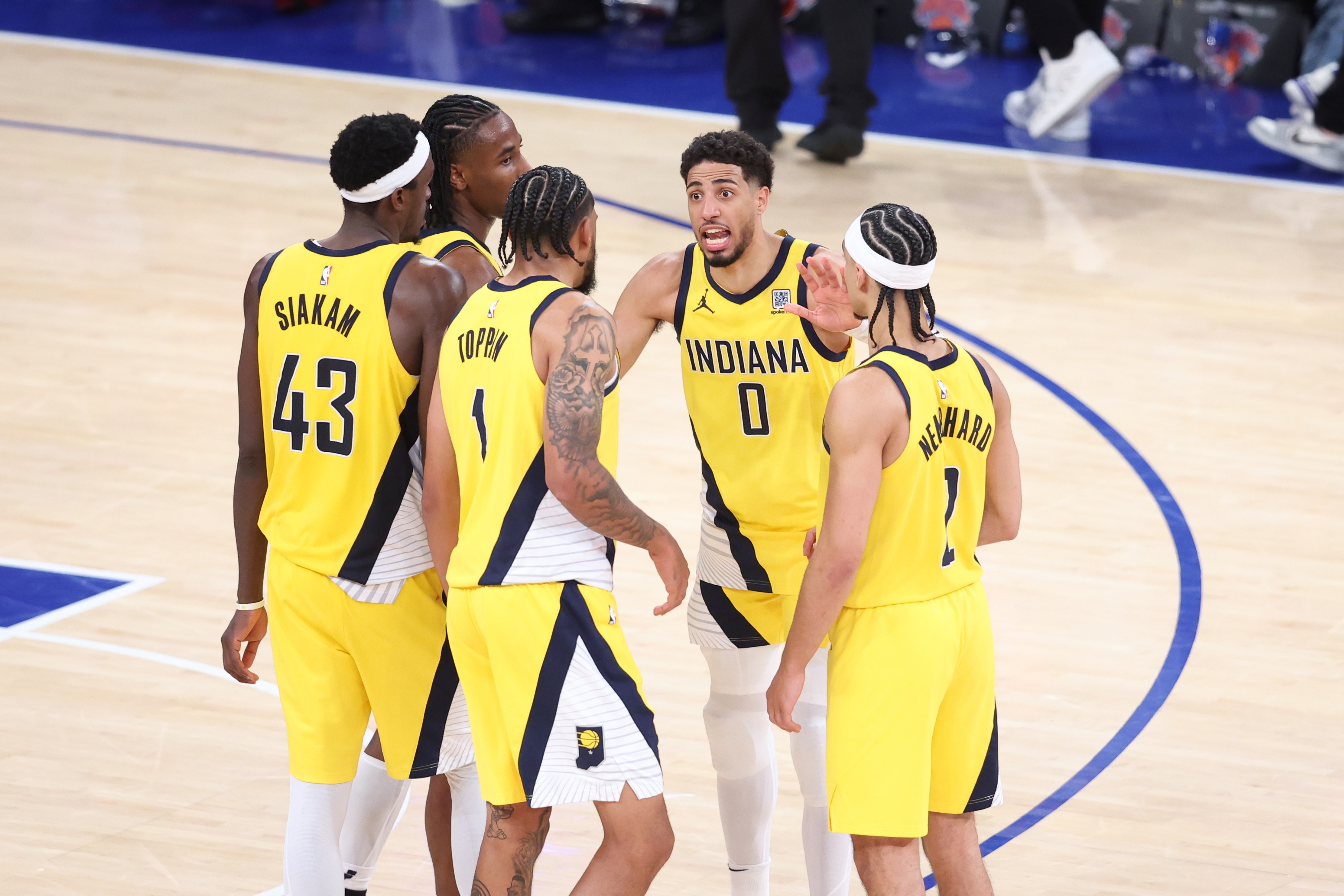 個(gè)個(gè)都能打！步行者單個(gè)季后賽8名球員得分200+ NBA歷史首隊(duì)