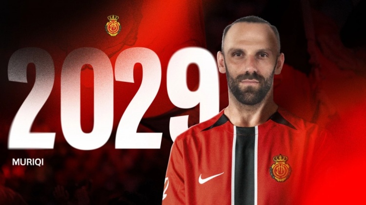 官方：馬洛卡與31歲前鋒維達特-穆里奇續(xù)約至2029年
