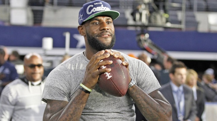 NFL球員：若詹姆斯轉行打橄欖球 他將成史上最佳外接手之一??