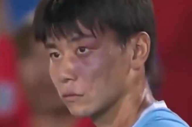 鹽城隊球員龐智超被武漢體育學院錄取，曾因“封神”眼神走紅