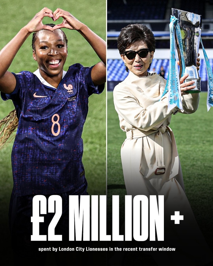 女足第一土豪！英女超升班馬豪擲200萬(wàn)鎊簽17人，140萬(wàn)簽歷史標(biāo)王