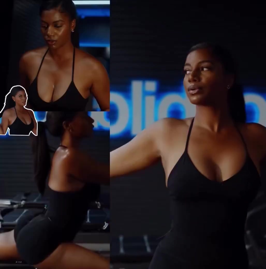 身材相當(dāng)炸裂！美女NBA場邊記者曬保持傲人身材的鍛煉視頻